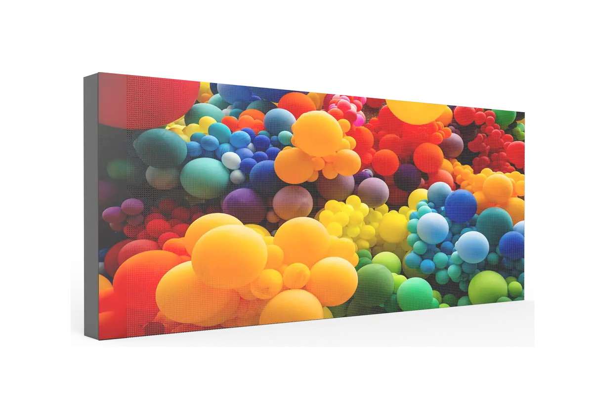 Holographic Invisible LED Screen