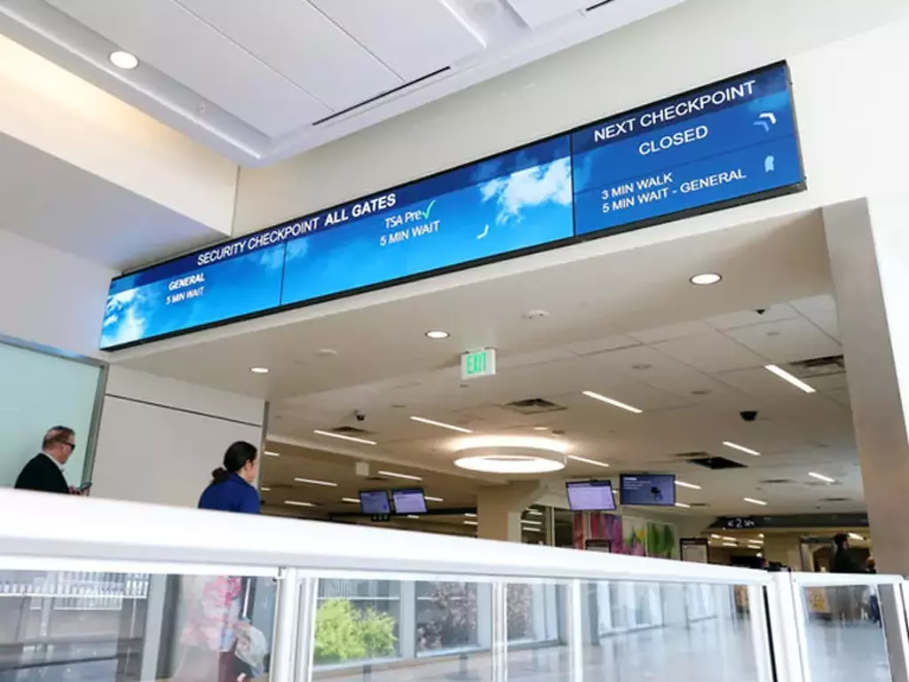 LED Display For Airport
