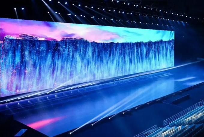 GLIND rental LED display deployed at a live stage event, showcasing seamless visuals and vibrant colors ideal for concerts, conferences, and exhibitions.